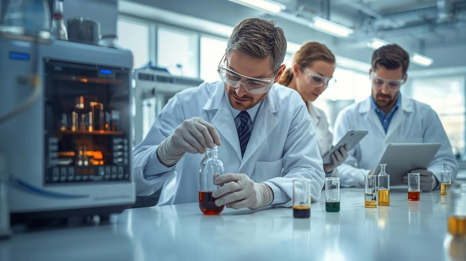 Styrene monomer testing lab