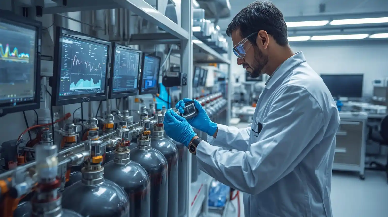 GCFID instrumentation for LPG hydrocarbon composition analysis at AGT Labs Houston